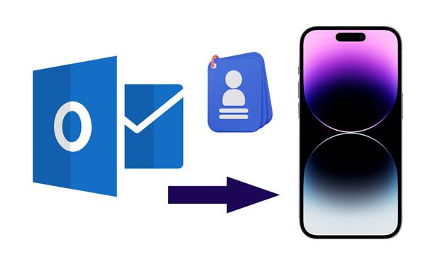 sync outlook contacts with iphone