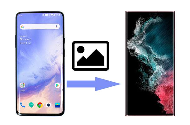 how to transfer photos from android to android