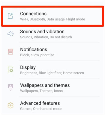 check the network connection on android if whatsapp is stuck in restoring media files