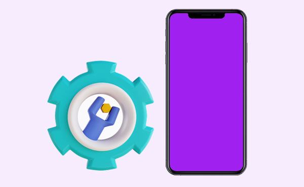 iphone purple screen of death