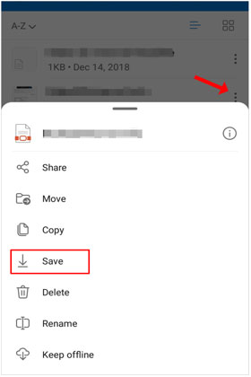 restore pdf files from onedrive backup