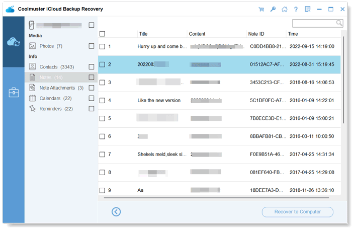 how to access icloud backup using coolmuster icloud backup recovery