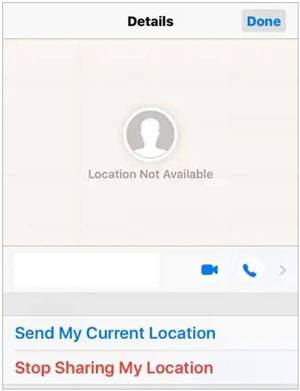 what is location not available on iphone