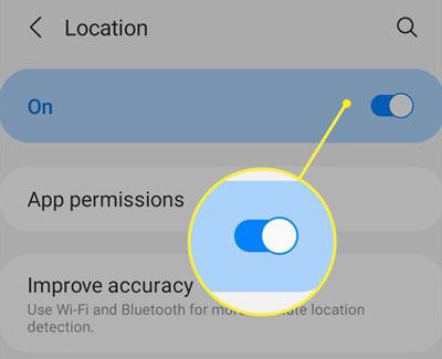 disable the location feature on android to switch off life360