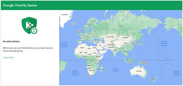 google find my device web