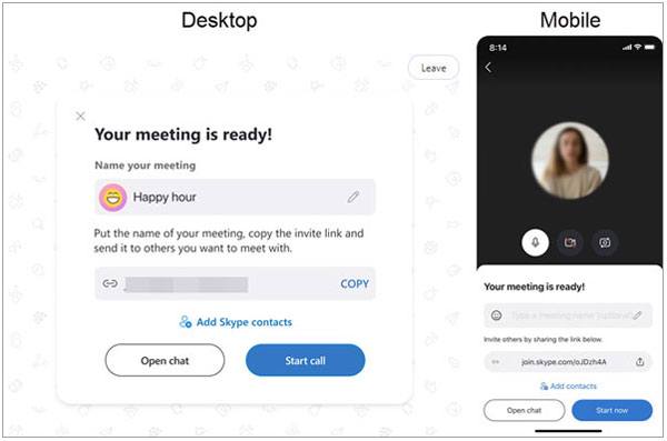 skype meeting platform