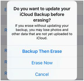 reset your iphone before restoring icloud backup on iphone
