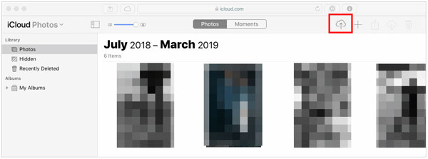 So übertragen Sie Fotos über icloud.com von einem PC auf ein iPad