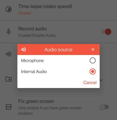 screen record on android using az screen recorder