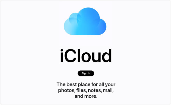 log into your icloud account