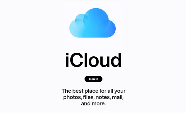 log into icloud