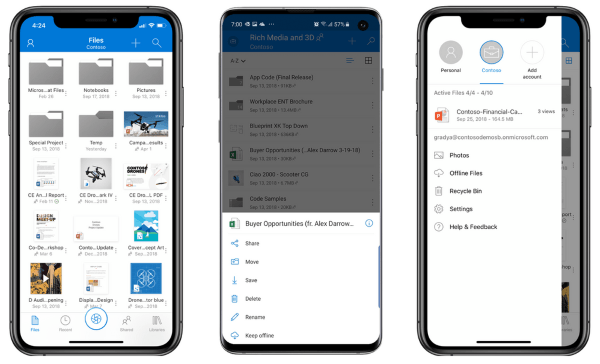 OneDrive прост в использовании