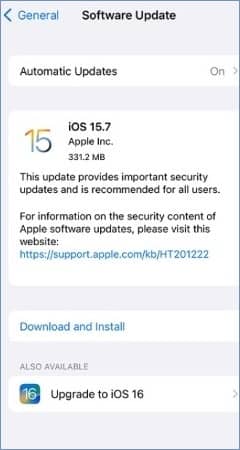 regular ios software update