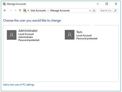 log into your computer as administrator