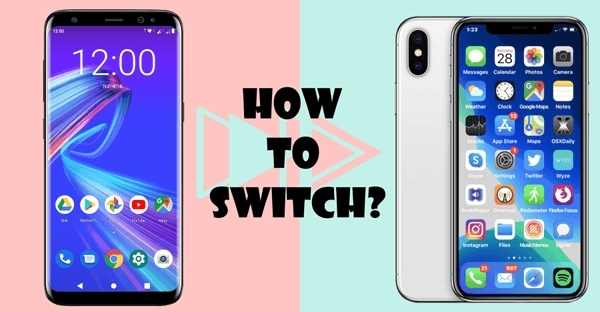 how to switch from android to iphone