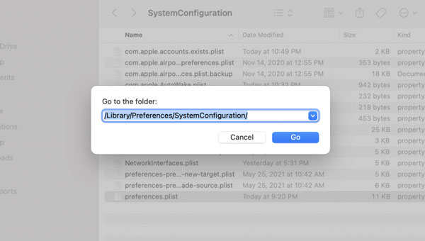 remove network settings on mac to repair itunes error code 50