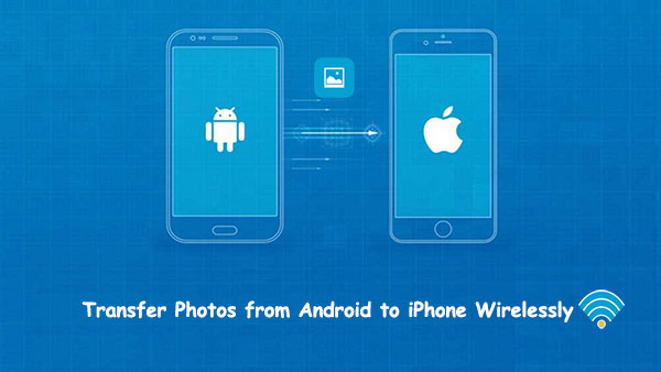 transfer photos from android to iphone wirelessly