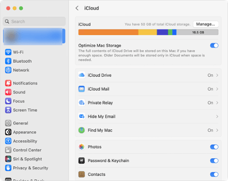 iCloud — облачный сервис от Apple.