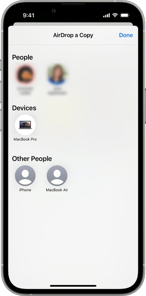 transfer voice memos on iphones via airdrop