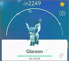 glaceon in Pokémon go