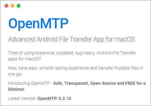 android file transfer alternative - openmtp