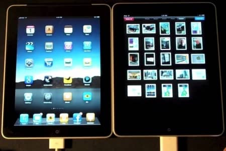 put the two ipads next to each other