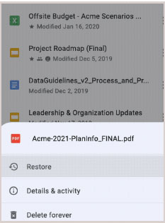resore deleted files on android