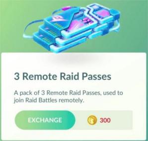 introduction of remote raid passes