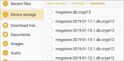 how to recover deleted files from whatsapp on android
