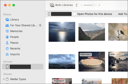 the photos app on mac