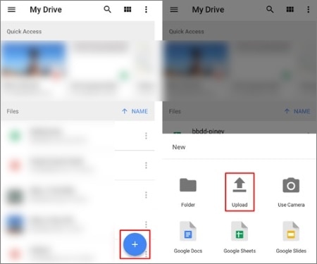 how to connect android phone with macbook by google drive