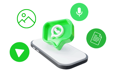 view whatsapp various files on computer