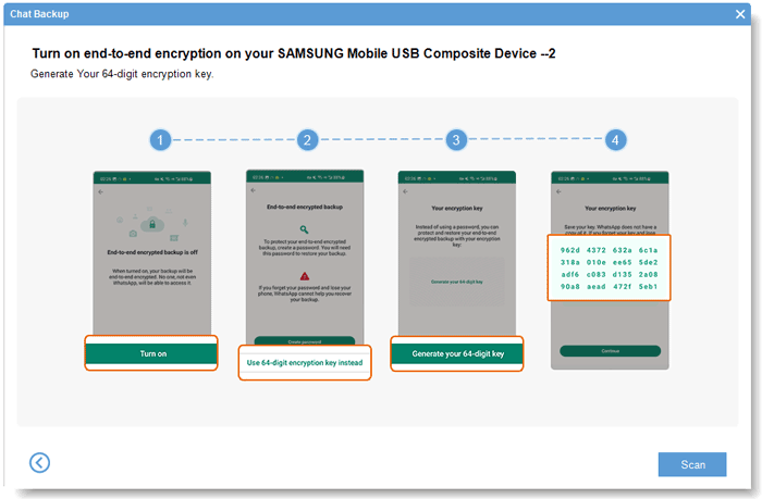 whatsapp reccovery encryption feature