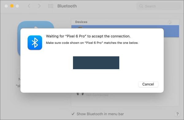 bluetooth pair your tablet with pc