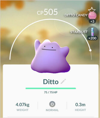 CATCHING A WILD DITTO IN POKEMON GO! HOW TO CATCH A DITTO!