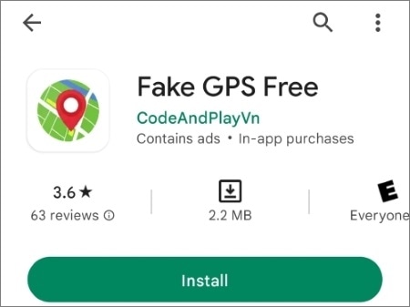 download fake gps free from google play store