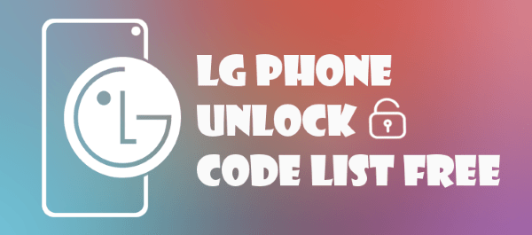 lg unlock code list free