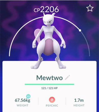 how rare is this mewtwo exactly? : r/pokemongo