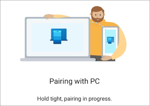 phone link pairing process