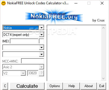 use nokiafree to unlock code for android