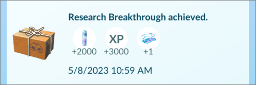 pokemon go get remote raid pass as research breakthrough reward