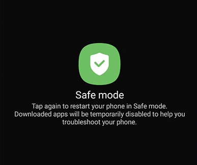 samsung safe mode