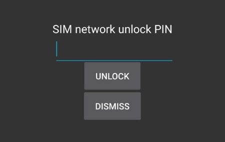 sim network unlock pin