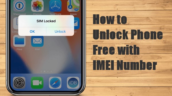 a photo saying how to unlock phone free with imei number