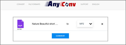 convert mp4 to mkv using anyconv