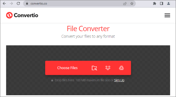 convert mp4 to mkv using convertio