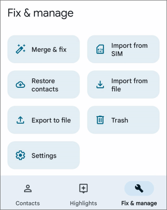 how to restore deleted contacts from recycle bin