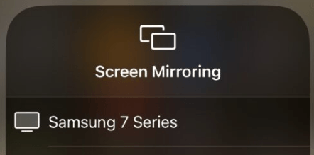 iphone screen mirroring to samsung