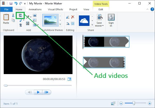 windows movie maker