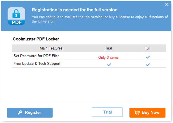 register pdf locker
